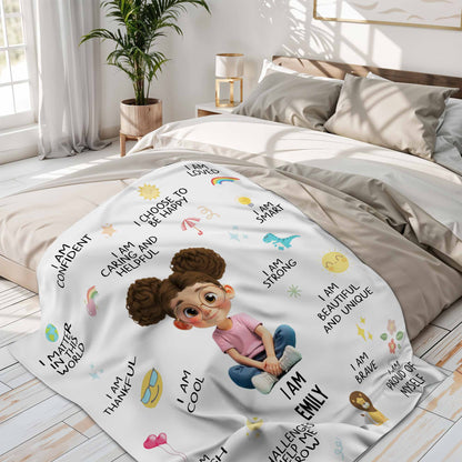 I Am Brave, Beautiful And Unique, Empowering Words For Girls