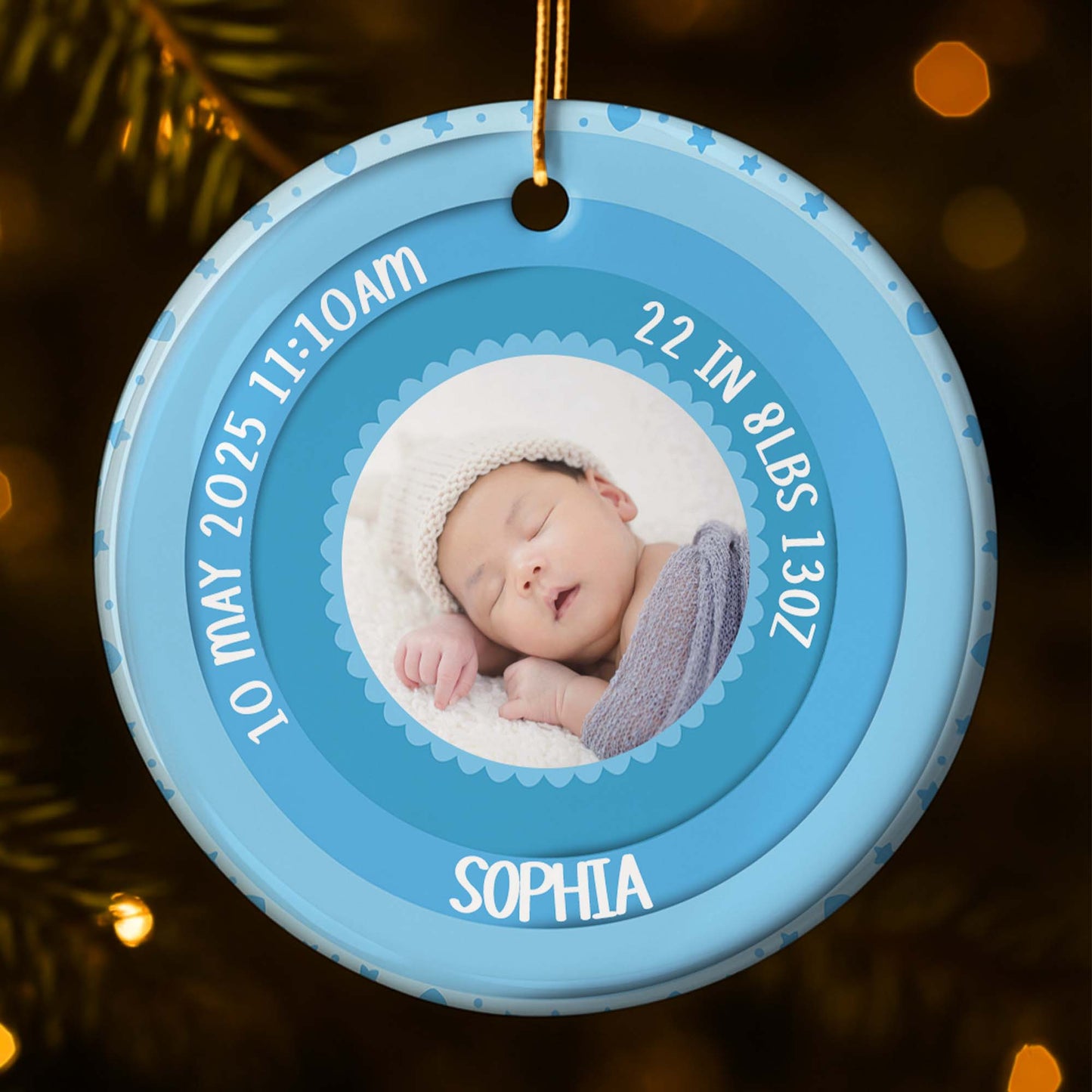 Capture The Moment Of Your Little One's Arrival With Custom Details