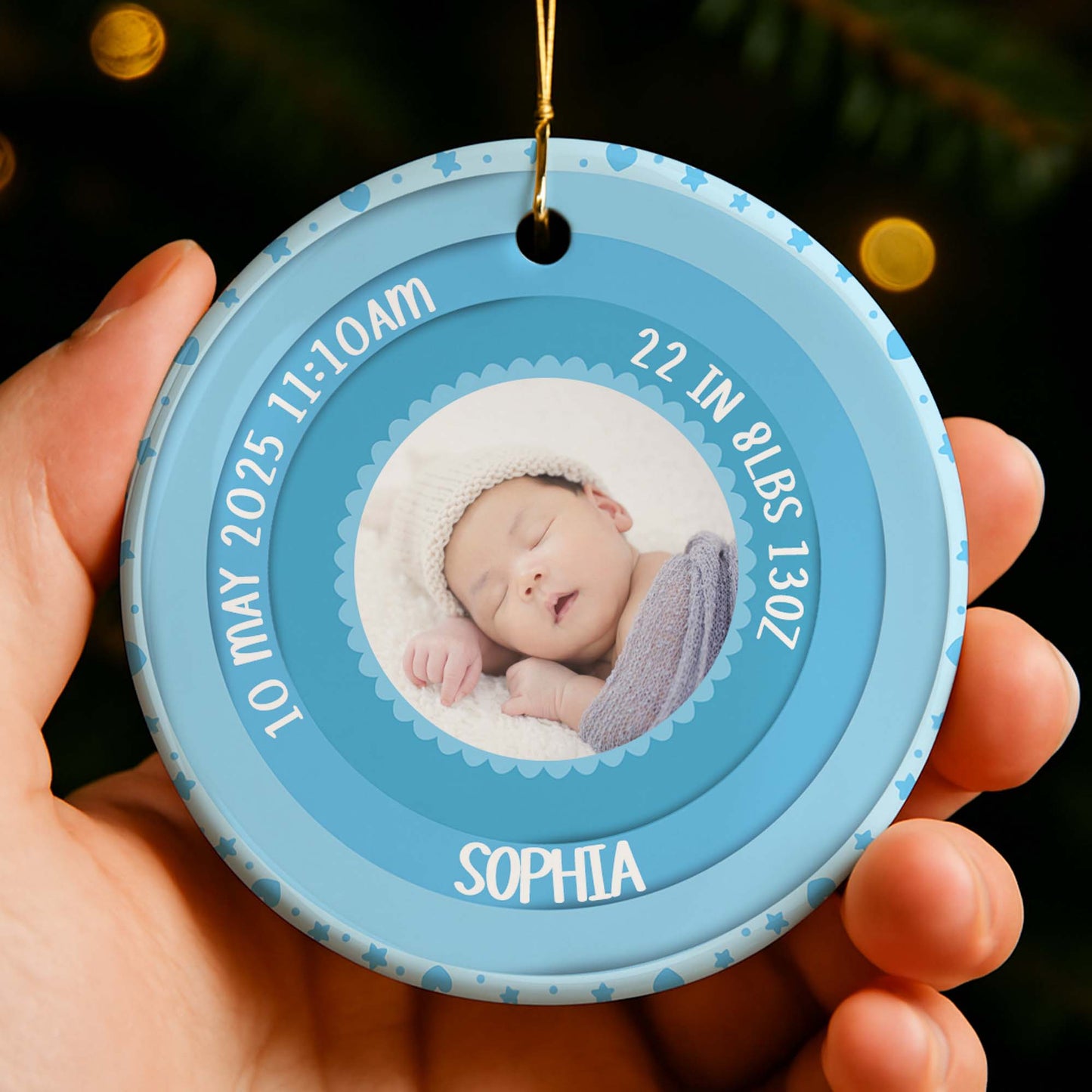 Capture The Moment Of Your Little One's Arrival With Custom Details