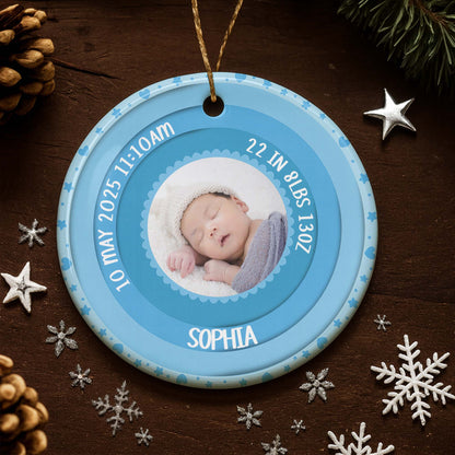 Capture The Moment Of Your Little One's Arrival With Custom Details