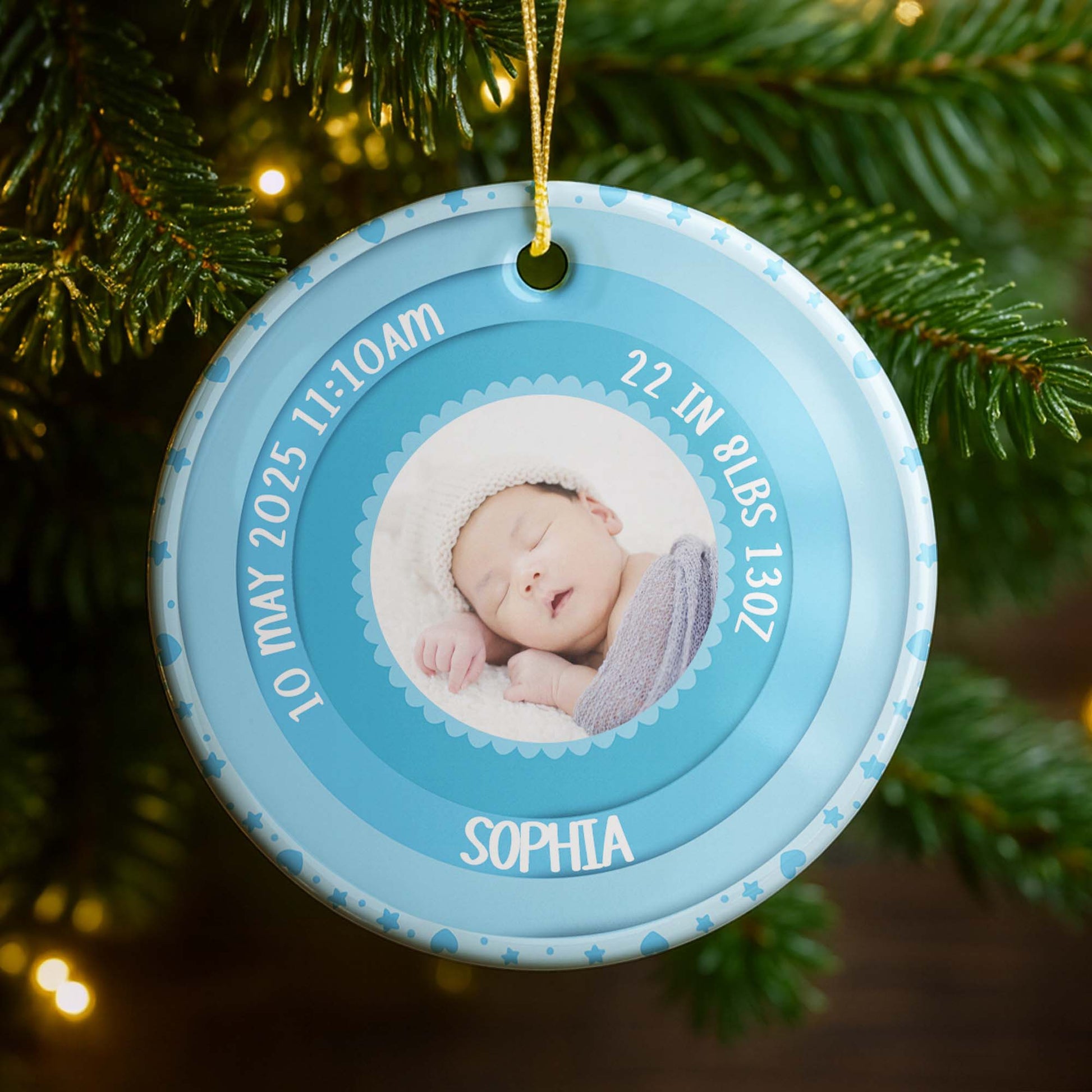 Capture The Moment Of Your Little One's Arrival With Custom Details