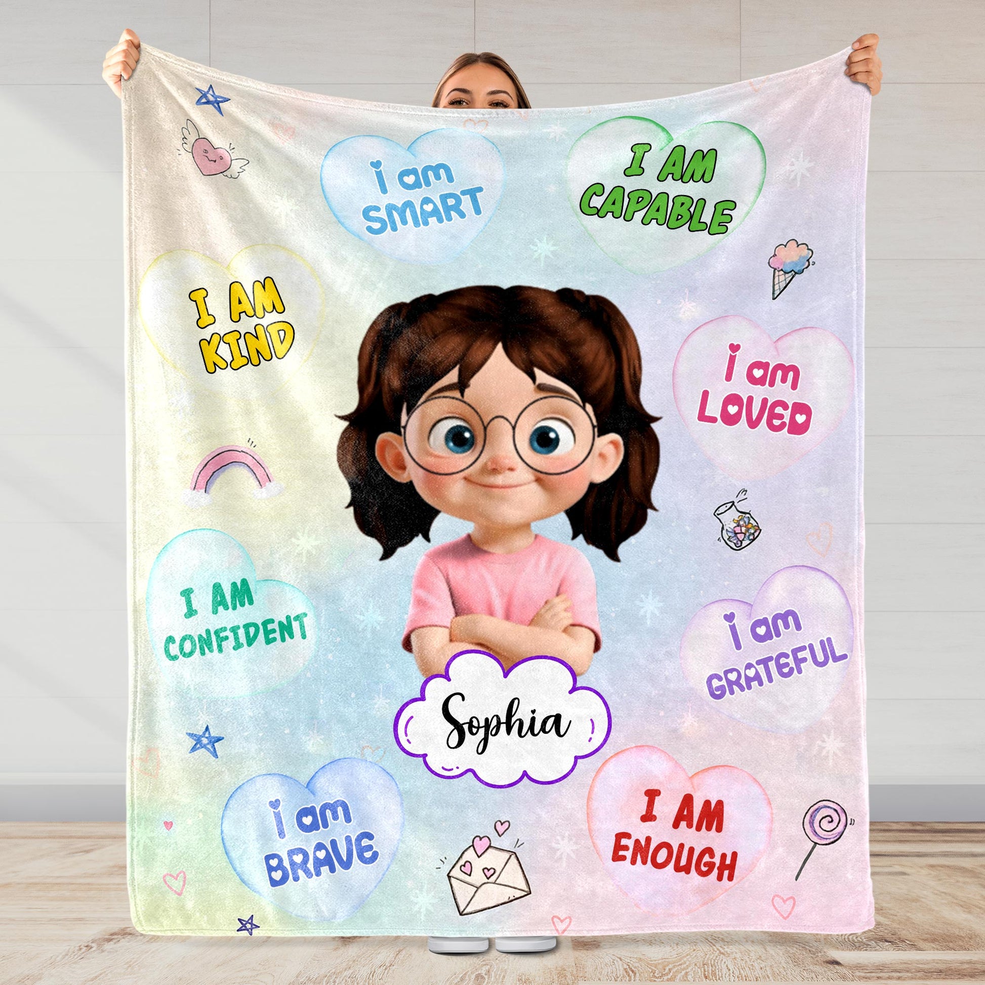 I Am Smart, I Am Capable, Affirmations For Young Girls