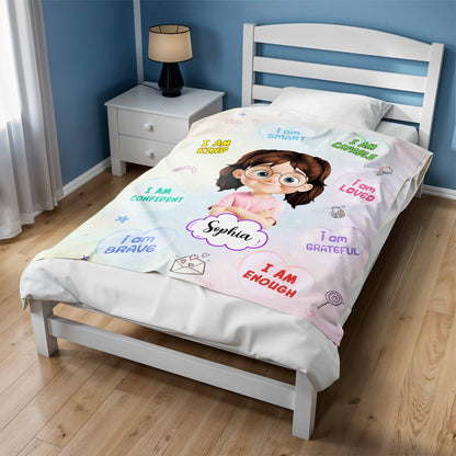 I Am Smart, I Am Capable, Affirmations For Young Girls