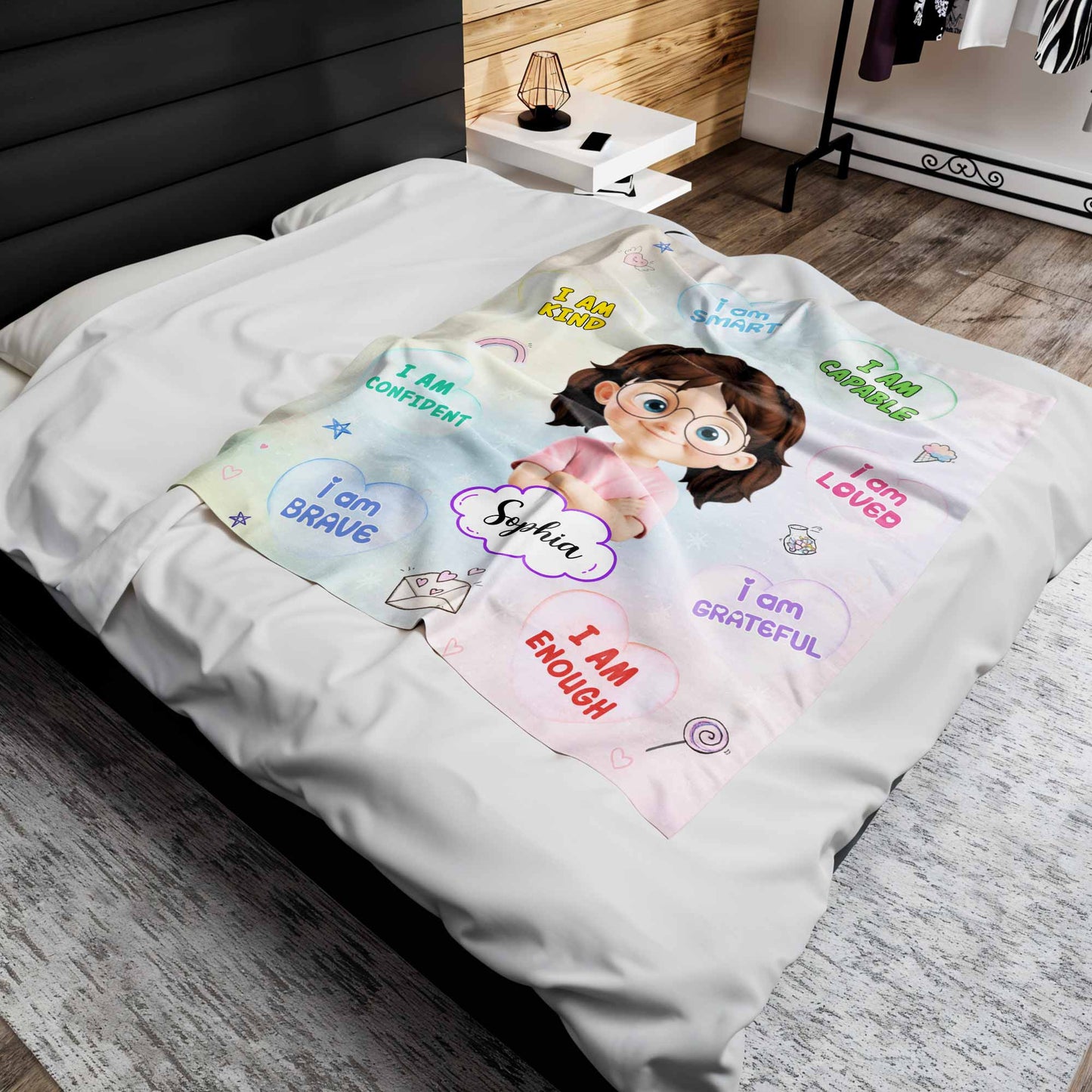 I Am Smart, I Am Capable, Affirmations For Young Girls