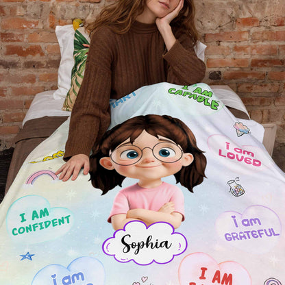 I Am Smart, I Am Capable, Affirmations For Young Girls