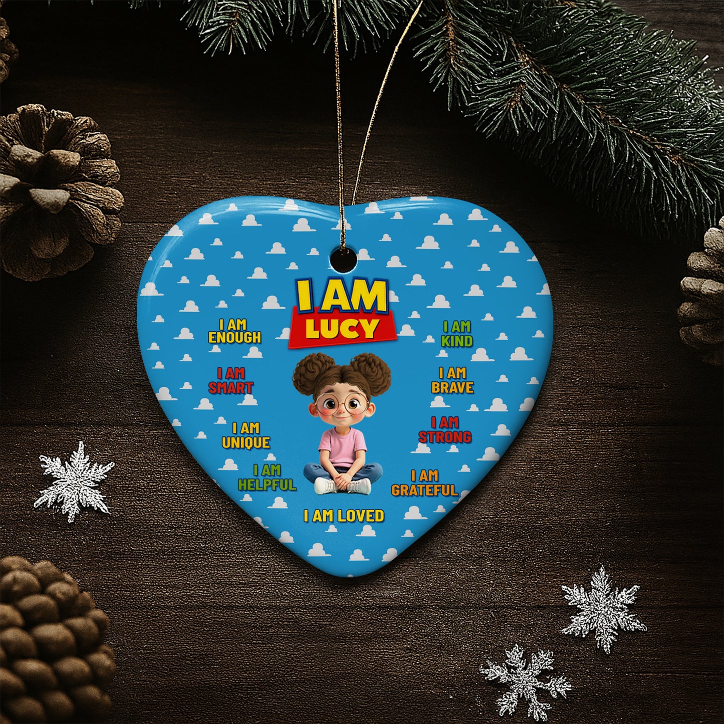 I Am Enough, I Am Smart, Unique and Loved