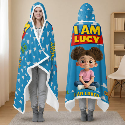 I Am Smart, I Am Strong, I Am Brave, Clouds Design