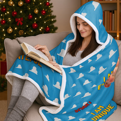 I Am Smart, I Am Strong, I Am Brave, Clouds Design