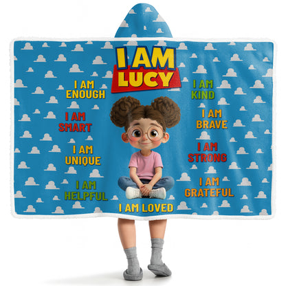 I Am Smart, I Am Strong, I Am Brave, Clouds Design