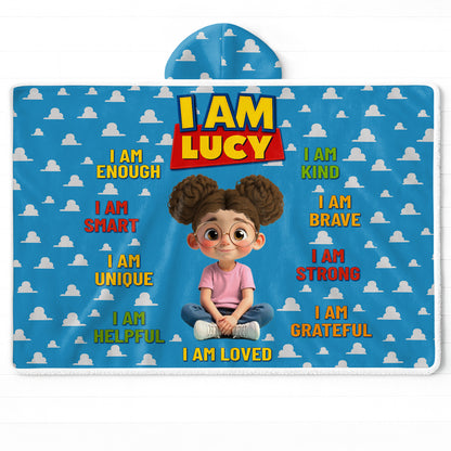 I Am Smart, I Am Strong, I Am Brave, Clouds Design