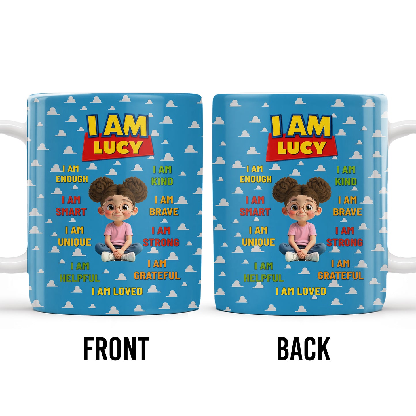 I Am Enough, I Am Kind, Embrace Your Uniqueness