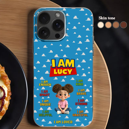 I Am Lucy, Positive Affirmation Cloud Design