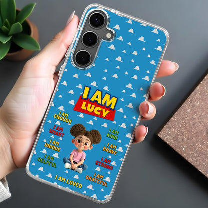 I Am Lucy, Positive Affirmation Cloud Design