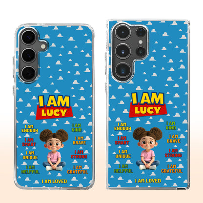 I Am Lucy, Positive Affirmation Cloud Design