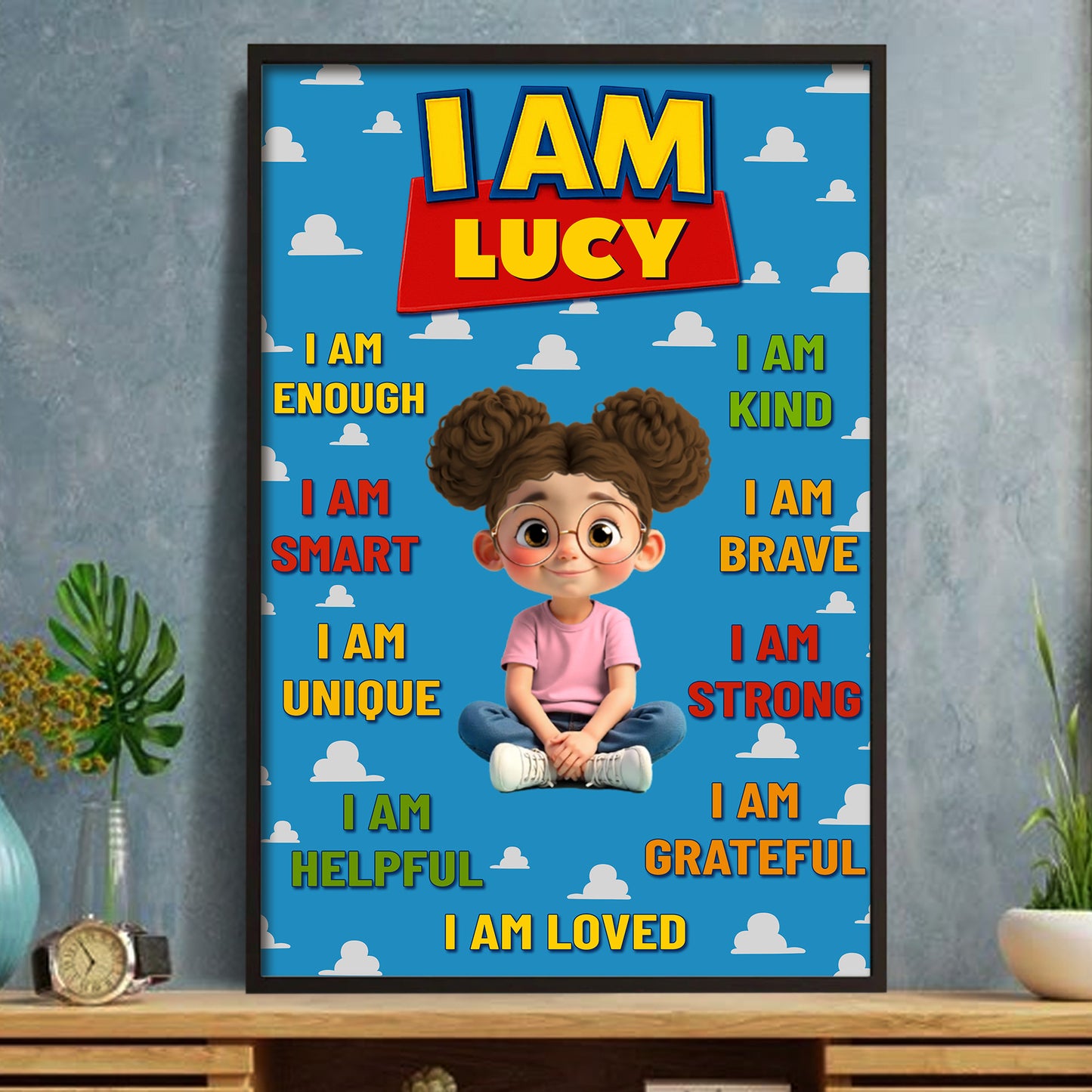 I Am Lucy, Positive Affirmations For Girls