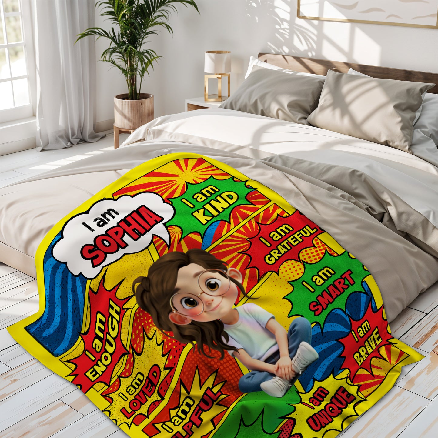 I Am Enough, Loved, Strong, Positive Affirmations