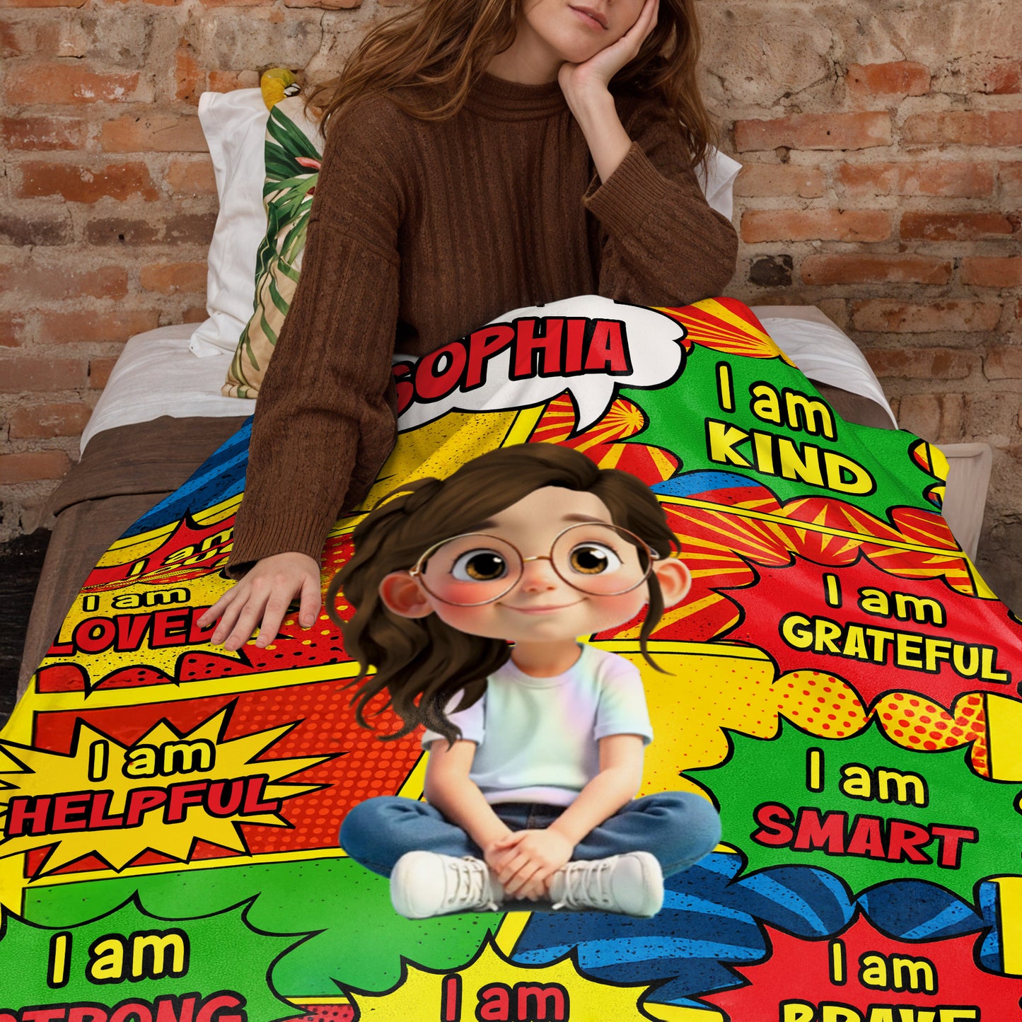 I Am Enough, Loved, Strong, Positive Affirmations