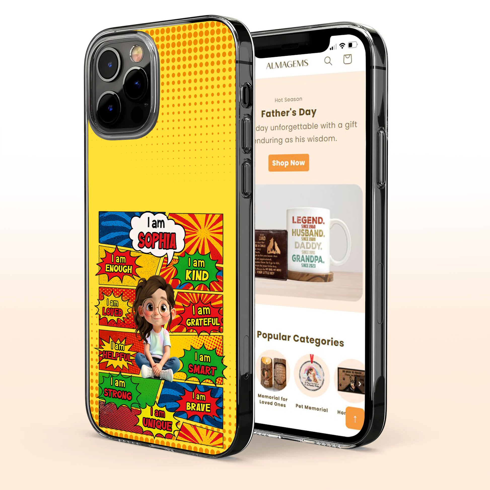 I Am Kind, I Am Strong, Positive Affirmations