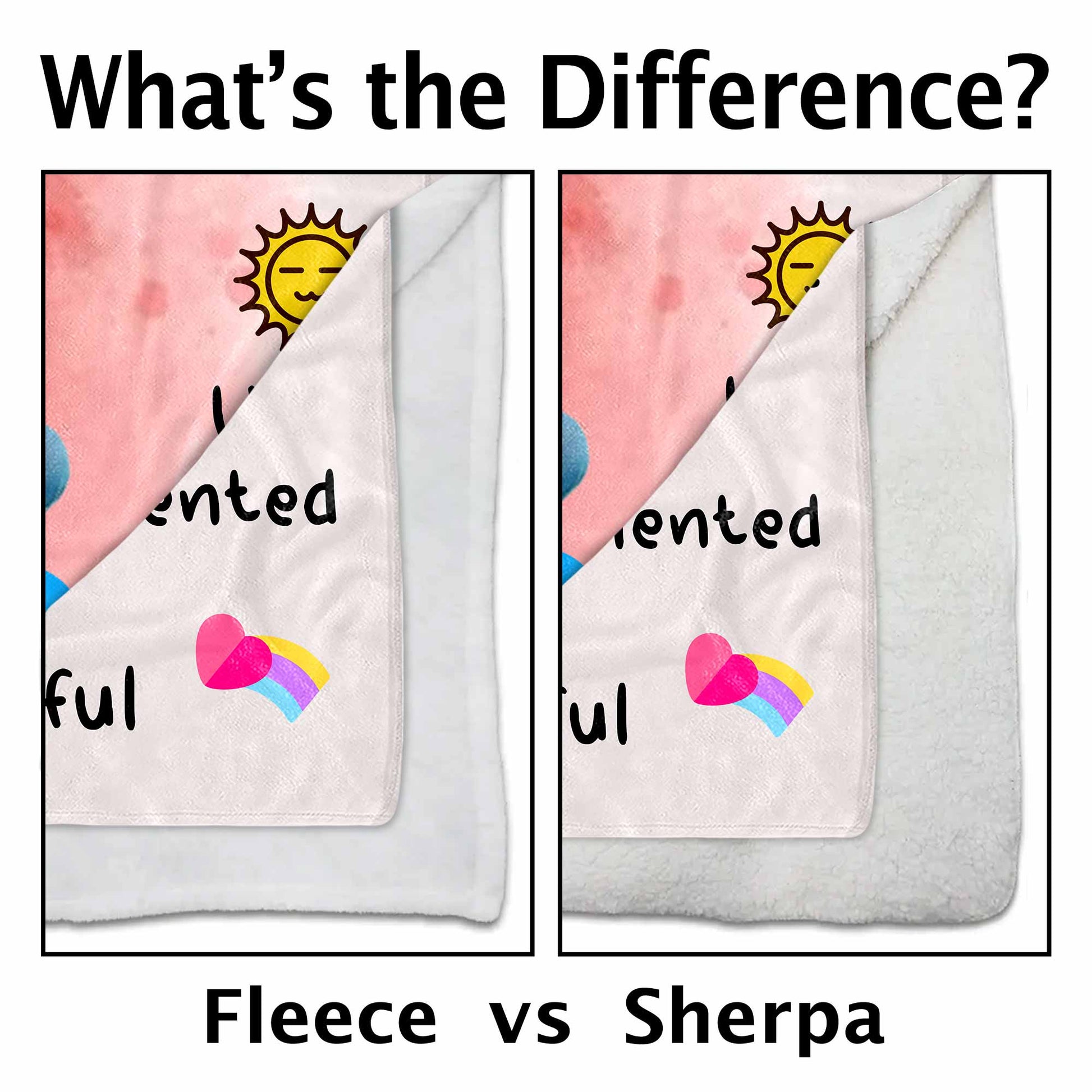 I Am Brave, Kind, Grateful Smart Beautiful Blanket