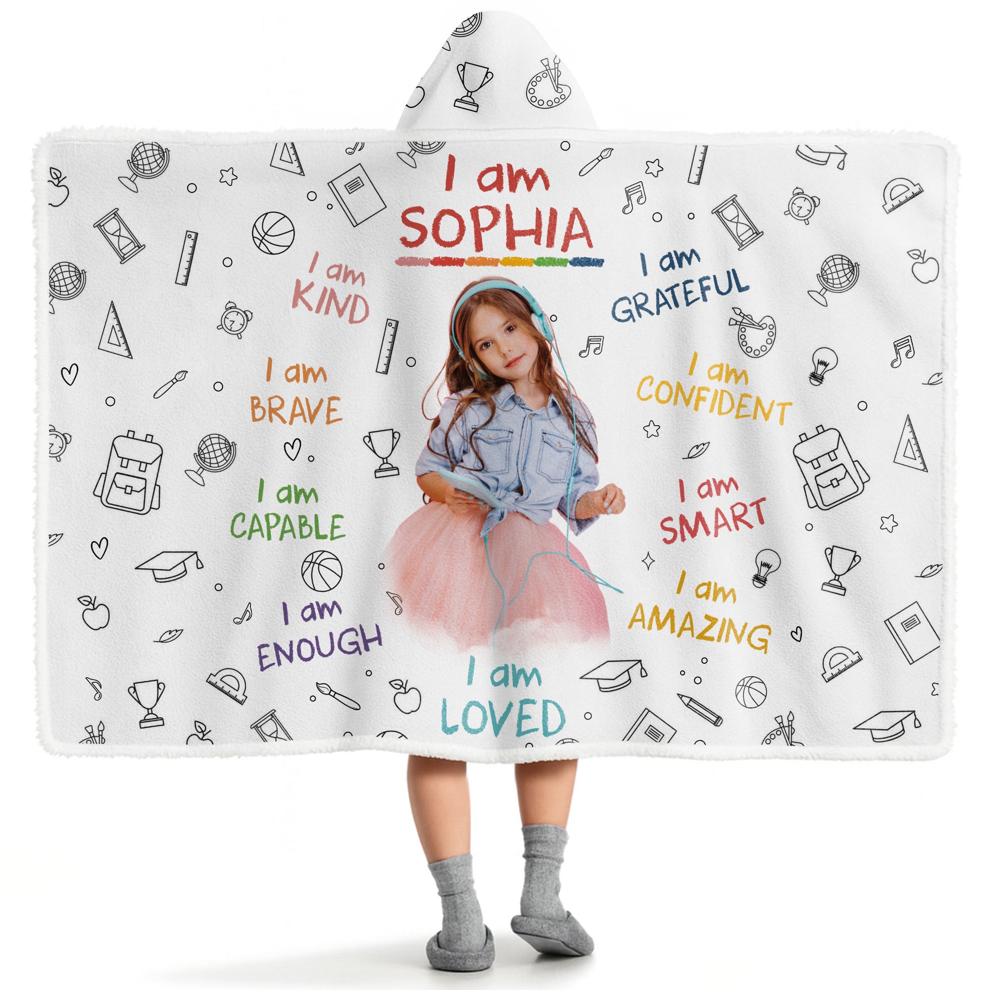 I Am Kind, I Am Brave, I Am Smart, Positive Affirmations