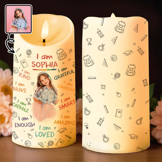 I Am Kind, I Am Grateful, Positive Affirmation Candle