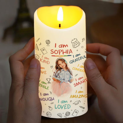 I Am Kind, I Am Grateful, Positive Affirmation Candle
