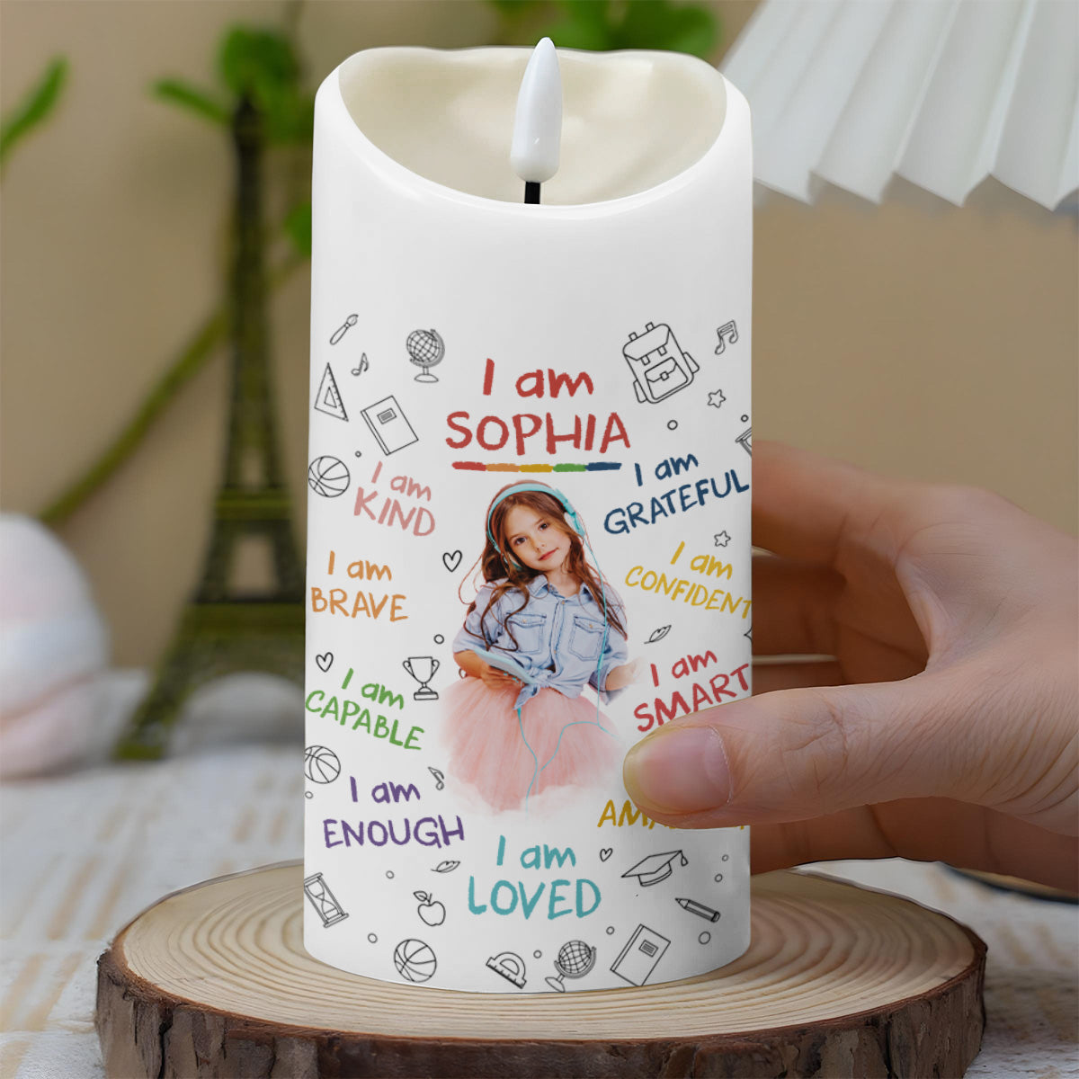 I Am Kind, I Am Grateful, Positive Affirmation Candle