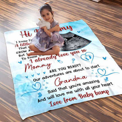 Hi Mommy Our Adventures Are About to Start Love from Baby Bump