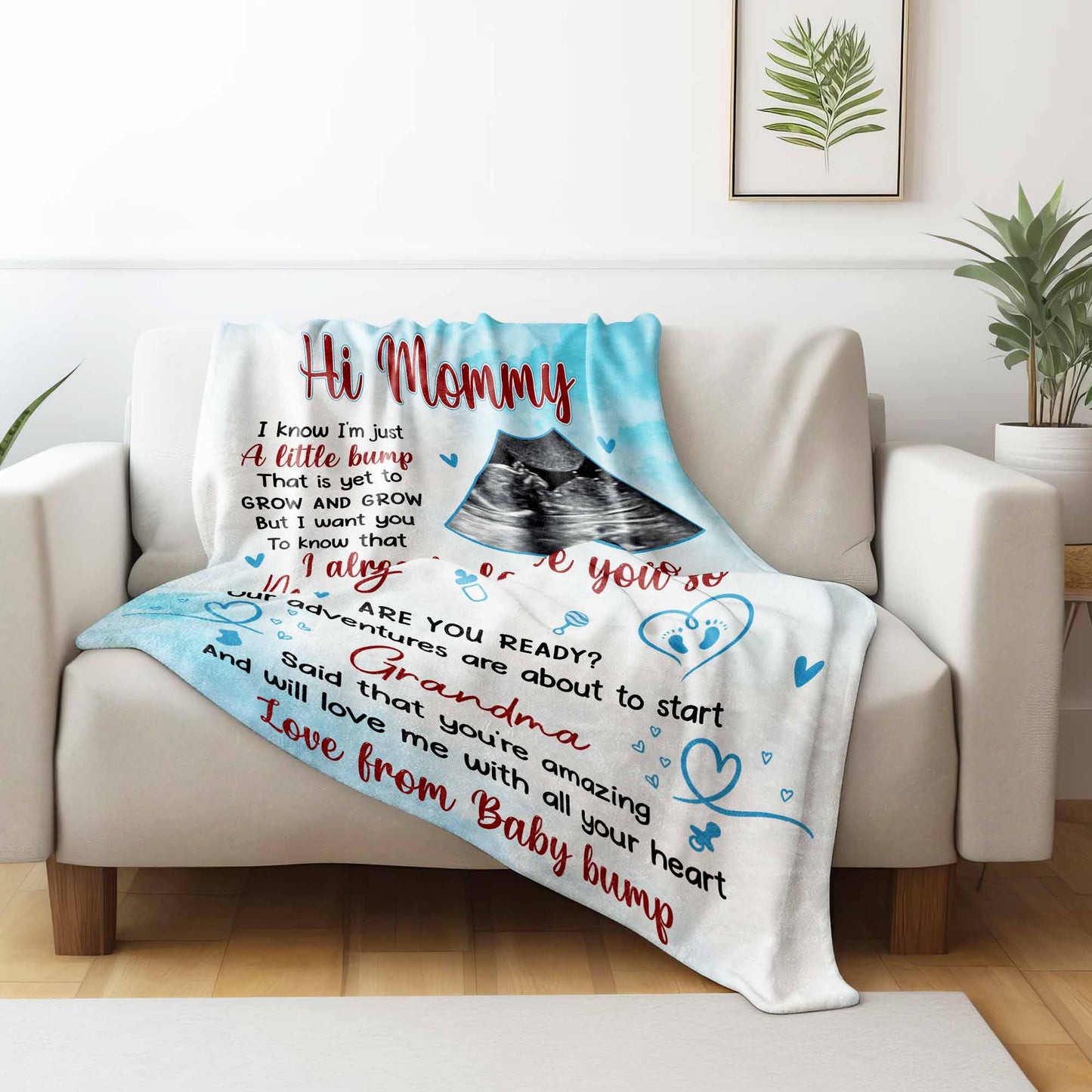 Hi Mommy Our Adventures Are About to Start Love from Baby Bump