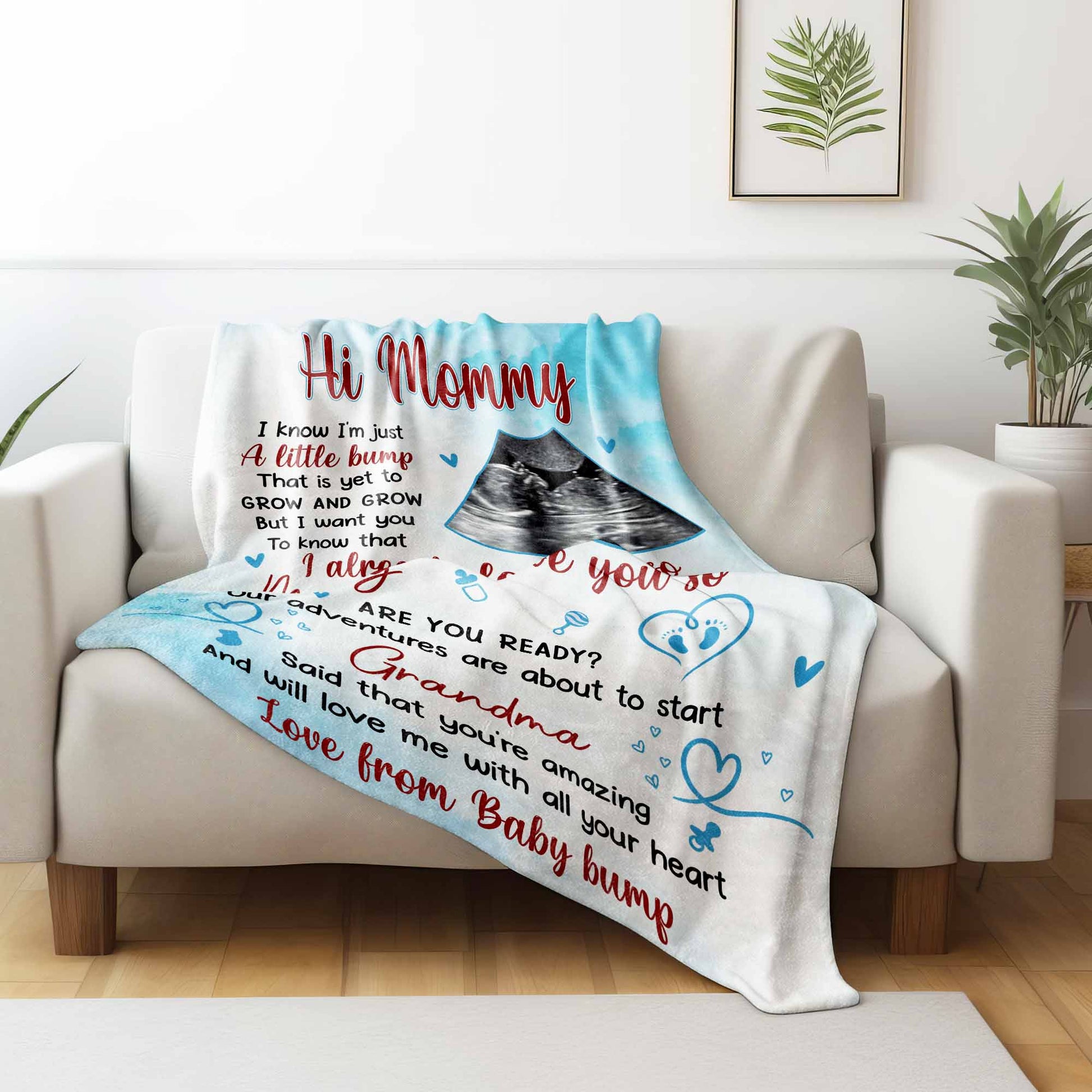 Hi Mommy Our Adventures Are About to Start Love from Baby Bump