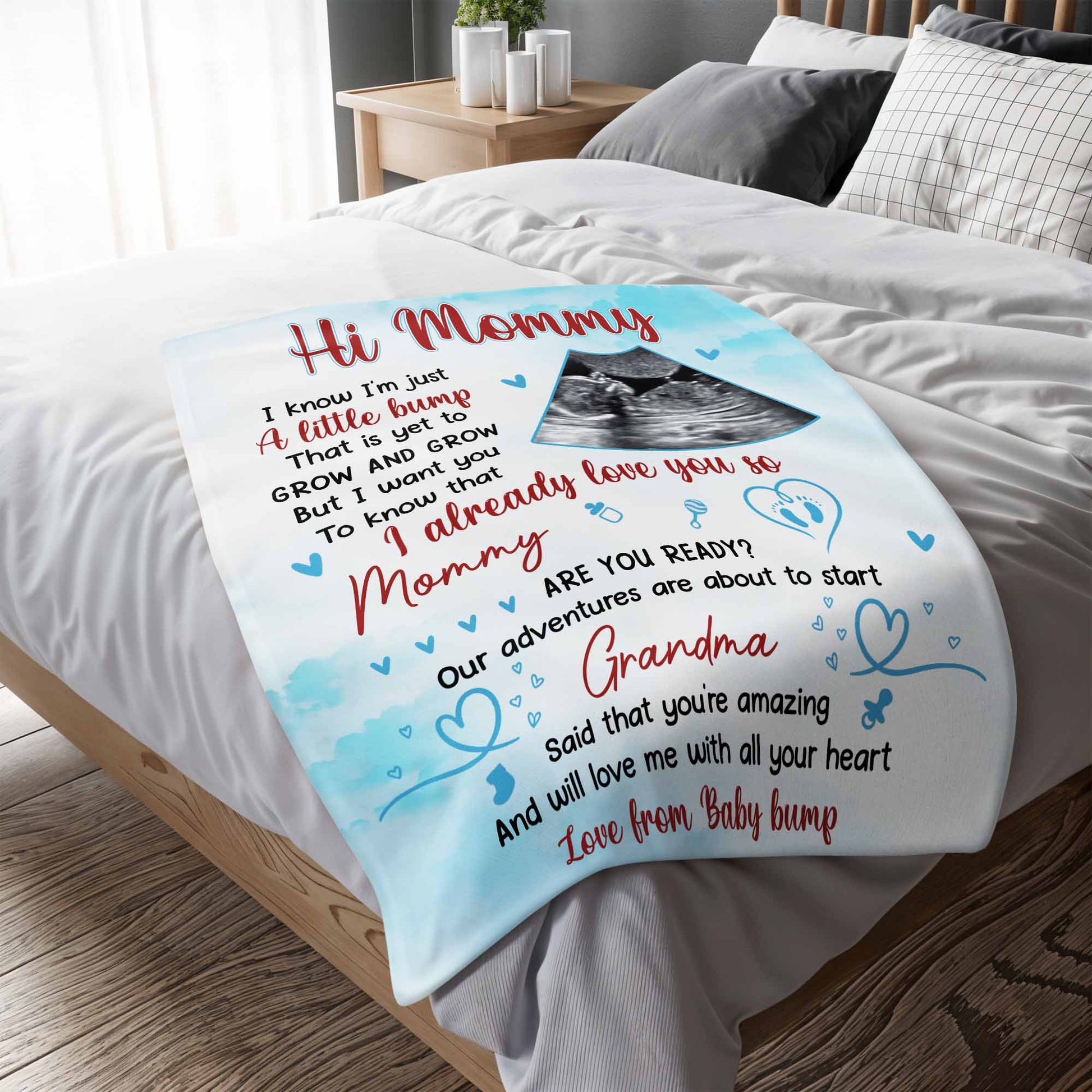 Hi Mommy Our Adventures Are About to Start Love from Baby Bump