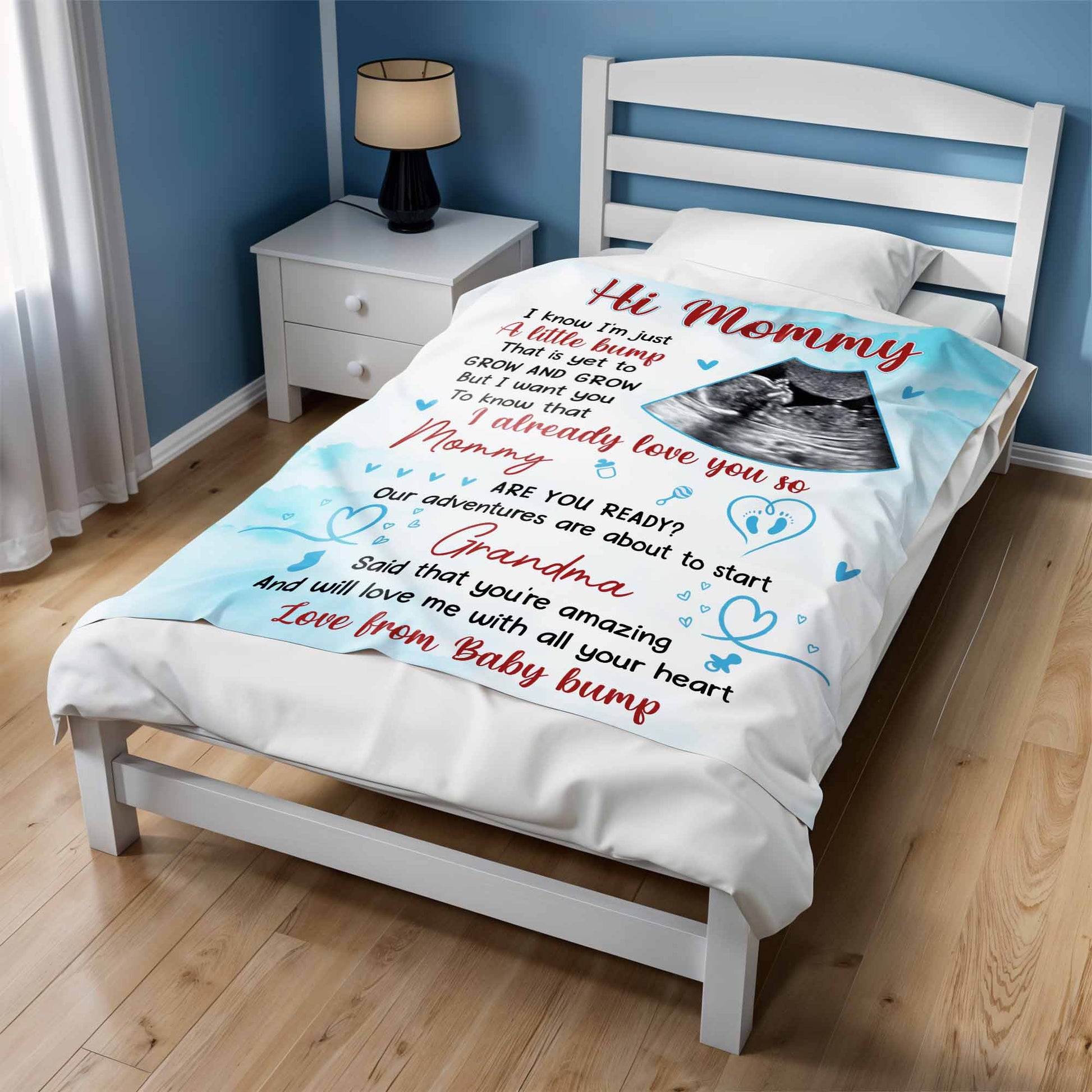 Hi Mommy Our Adventures Are About to Start Love from Baby Bump