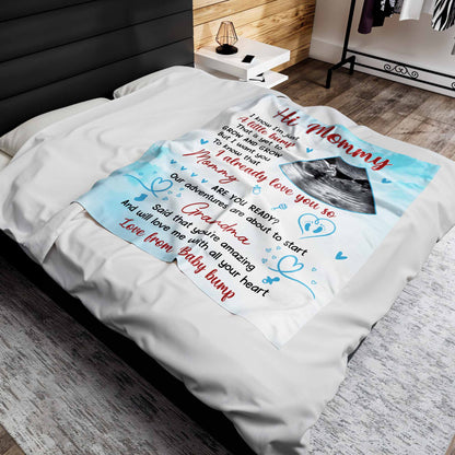 Hi Mommy Our Adventures Are About to Start Love from Baby Bump