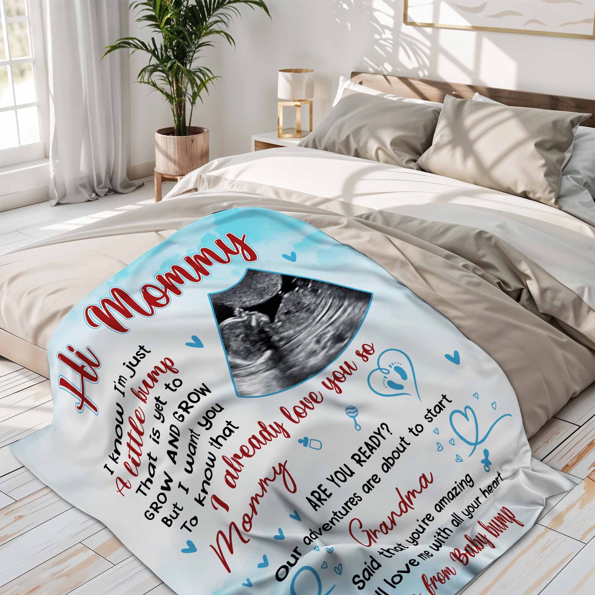 Hi Mommy Our Adventures Are About to Start Love from Baby Bump