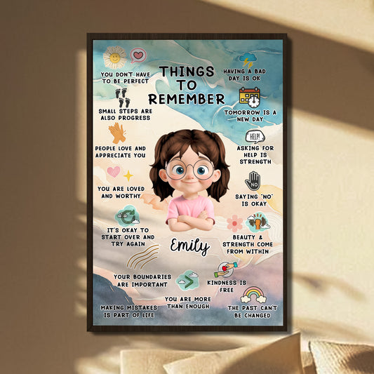 You Don't Have to Be Perfect, Flowers, Hearts, and Stars