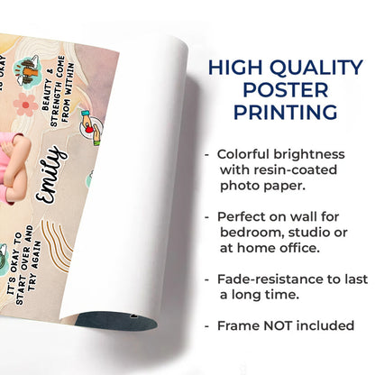 You Don't Have to Be Perfect, Flowers, Hearts, and Stars