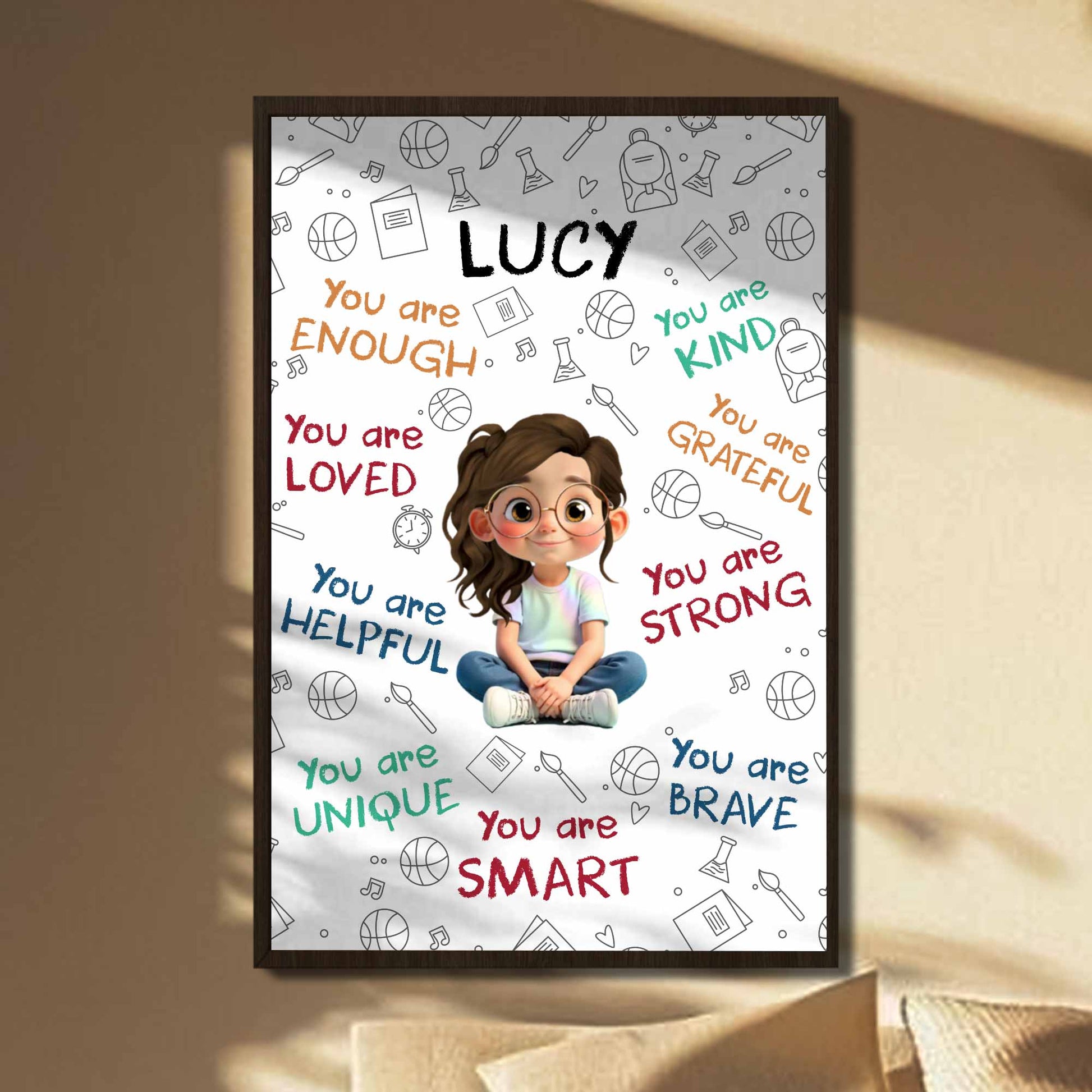 You Are Enough, Loved, Helpful, Positive Affirmations