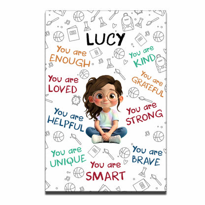 You Are Enough, Loved, Helpful, Positive Affirmations