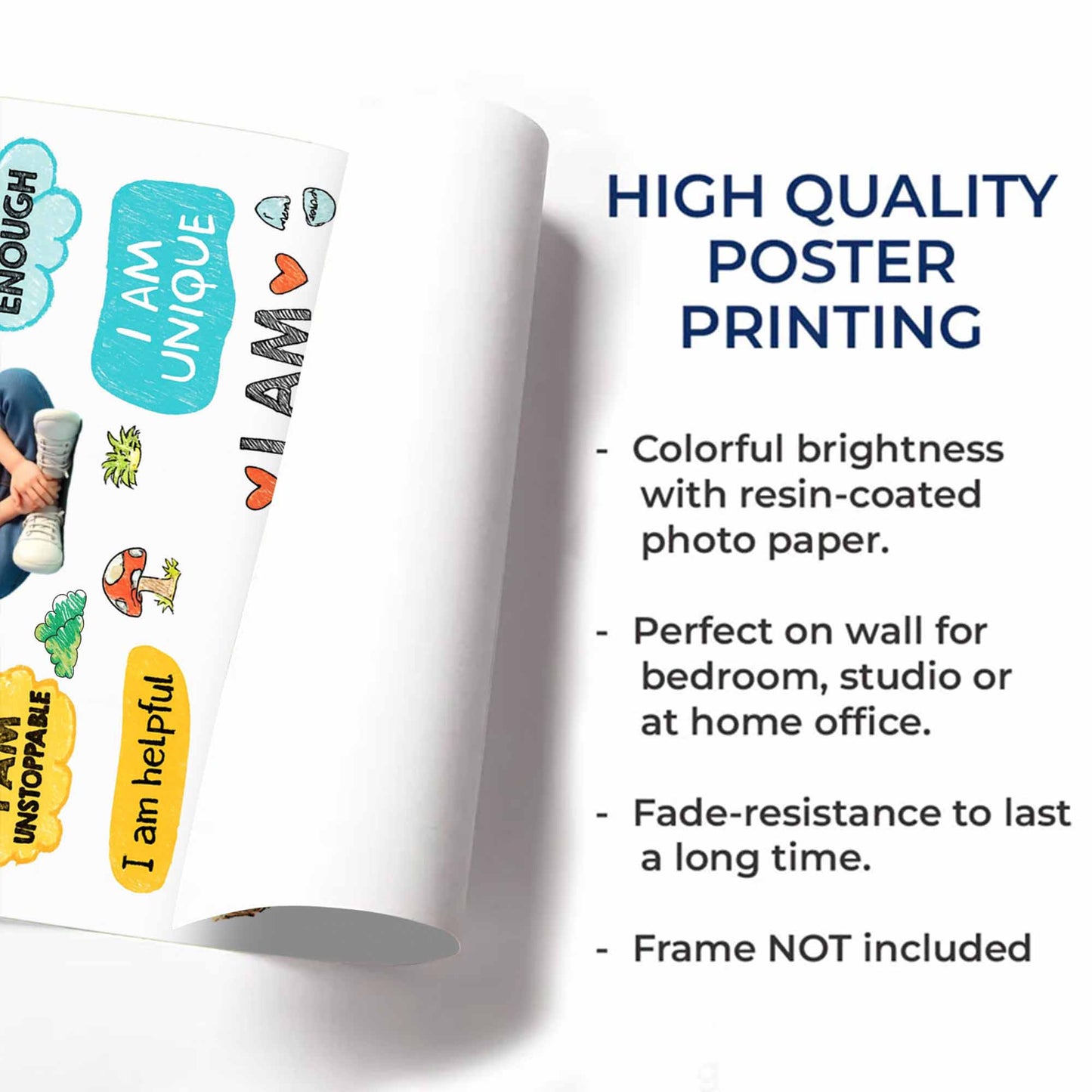 I Am Smart, Loved, Enough, Believe In Myself Poster