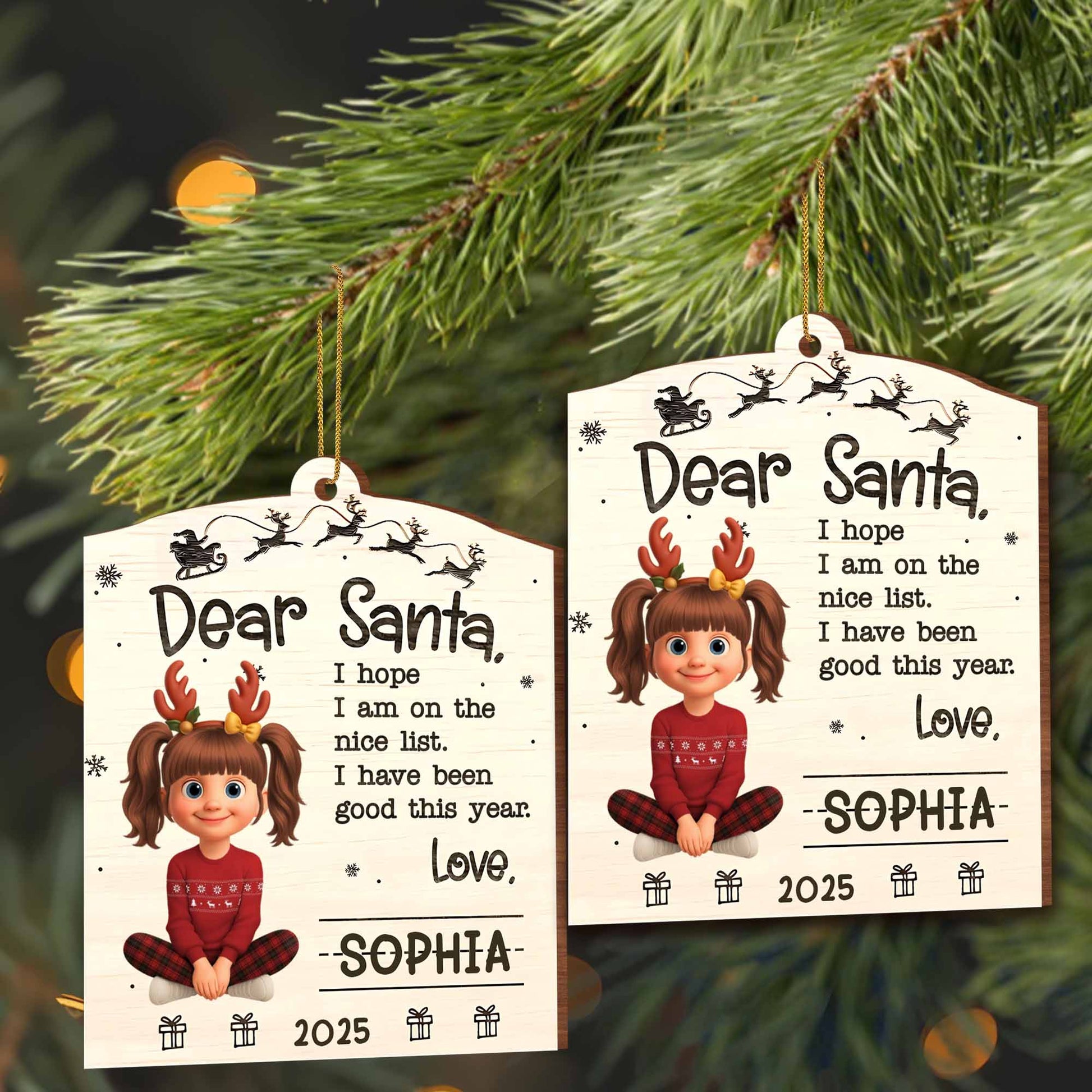 Dear Santa, I Hope I Am on The Nice List