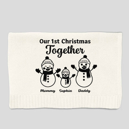 Our 1st Christmas Together With Snowmen