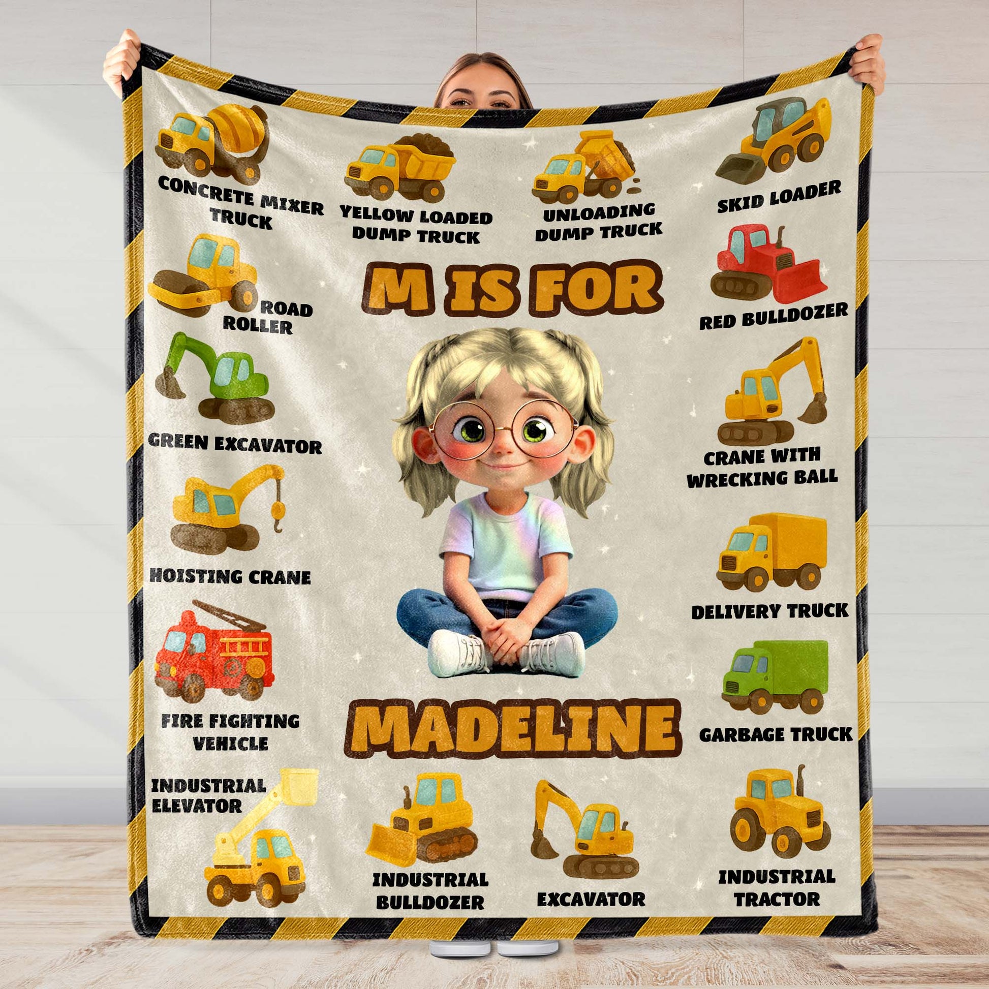 M Is For, Featuring Construction Vehicles