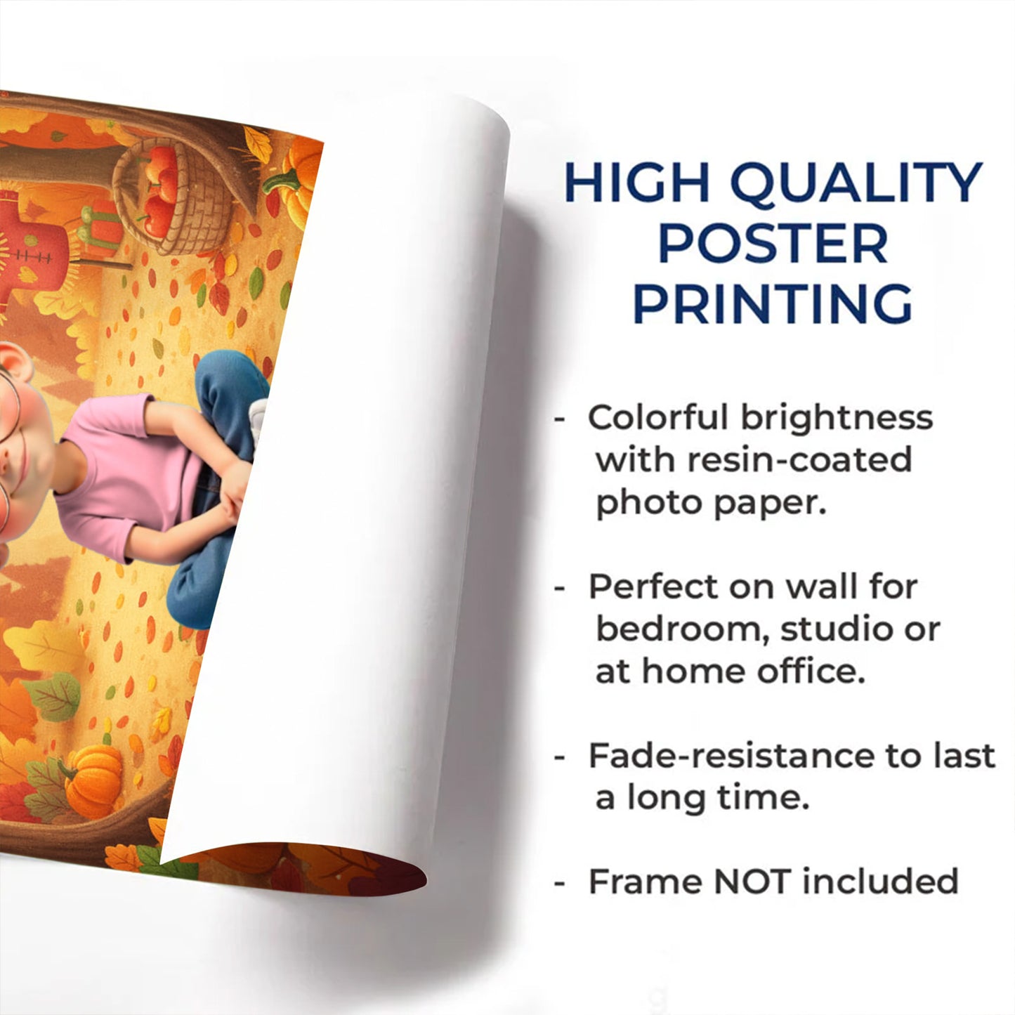 Sophie Can Be Anything Autumn Inspiration - Personalized Custom Vertical Poster - KID358_VPOS