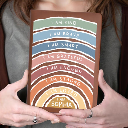 I Am Kind, Brave, Smart, Journal With Inspirational Messages