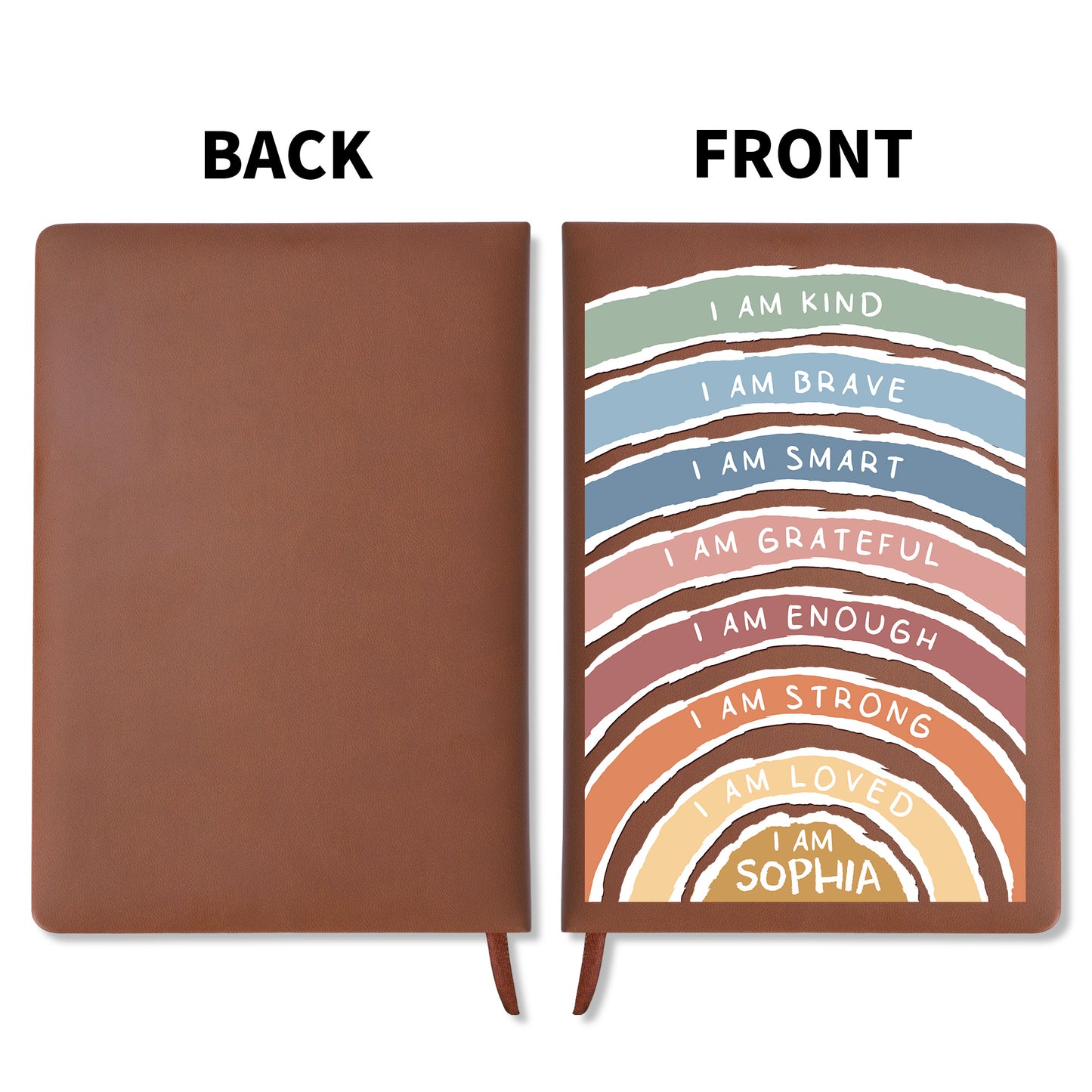 I Am Kind, Brave, Smart, Journal With Inspirational Messages