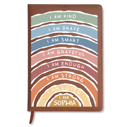 I Am Kind, Brave, Smart, Journal With Inspirational Messages