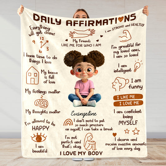 Daily Affirmations With Encouraging Words And Symbols