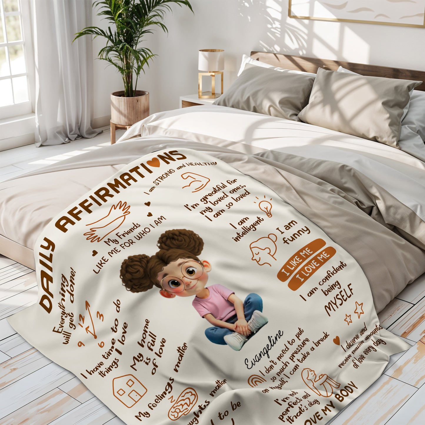 Daily Affirmations With Encouraging Words And Symbols