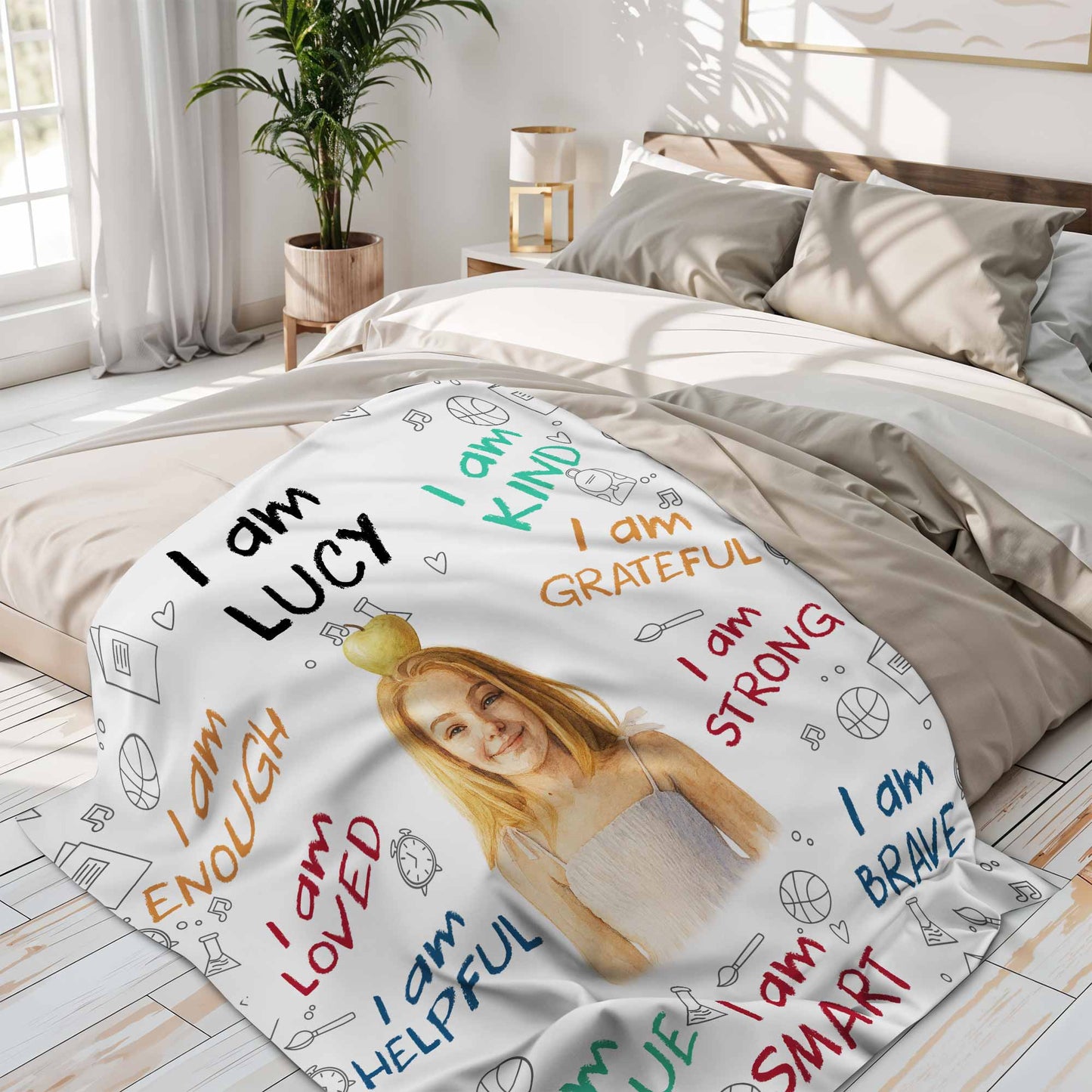 I Am Lucy, Positive Affirmations With Inspirational Objects