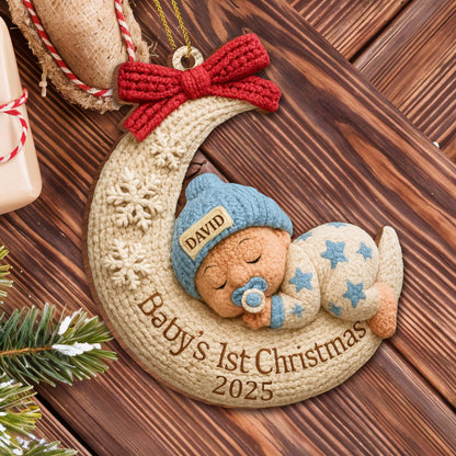 Baby's 1st Christmas, Baby On Moon